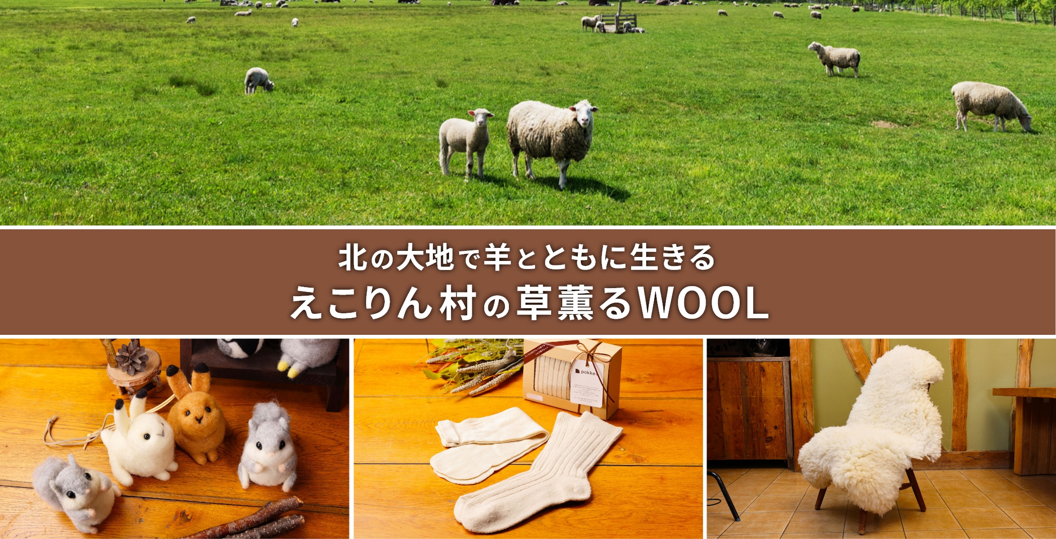 えこりん村の草薫るWOOL